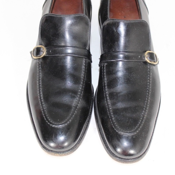 Allen Edmonds Fairfax Buckle Leather Loafers Shoes main image 5